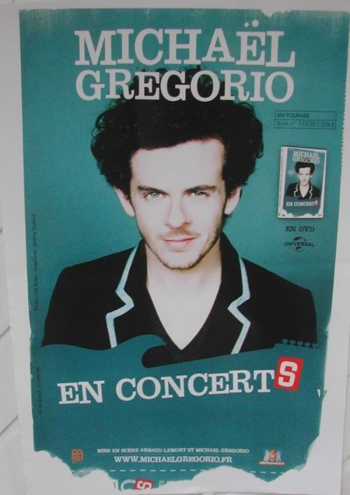 Mickaël GREGORIO - 42x60 cm - AFFICHE / POSTER État correct reconditionné disponible sur Fnac