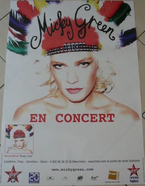 Micky Green - 70x100 cm - AFFICHE / POSTER État correct N/A reconditionné disponible sur Fnac