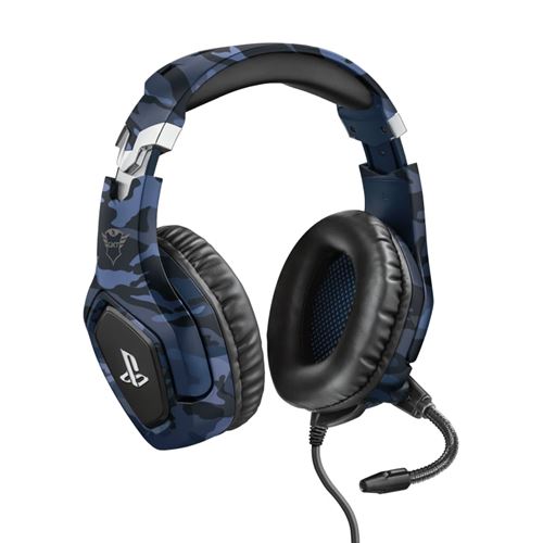 Micro casque filaire Gaming Bleu como Trust GXT 488 Forze B pour PS4/PS5 État correct Trust reconditionné disponible sur Fnac | Dero