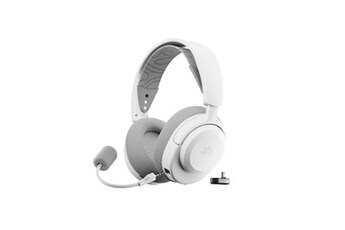 Micro casque gaming sans fil Arctis Nova 3PW Bluetooth Blanc Bon état SteelSeries reconditionné disponible sur Darty