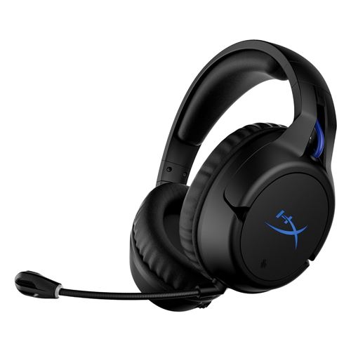 Micro casque gaming sans fil HyperX Cloud Flight pour PS5 et PS4 Noir et bleu État correct HyperX reconditionné disponible sur Fnac