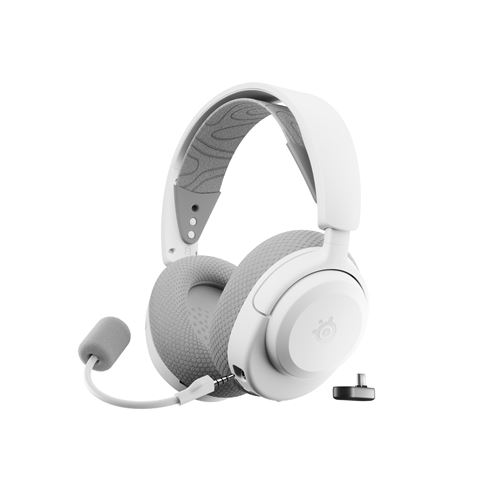 Micro casque gaming sans fil SteelSeries Arctis Nova 3PW Bluetooth Blanc État correct SteelSeries reconditionné disponible sur Fnac