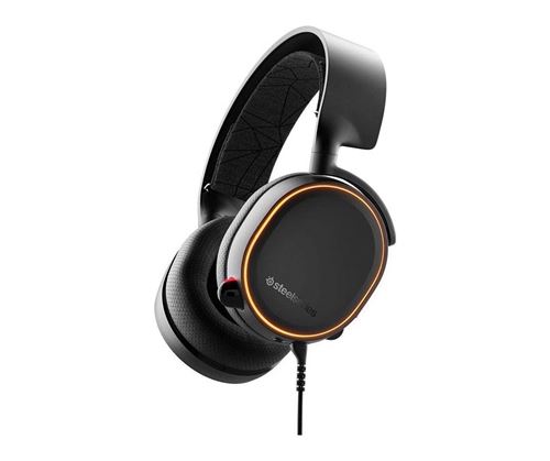 Micro-casque gaming SteelSeries Artics 5 Noir 2019 État correct SteelSeries reconditionné disponible sur Fnac