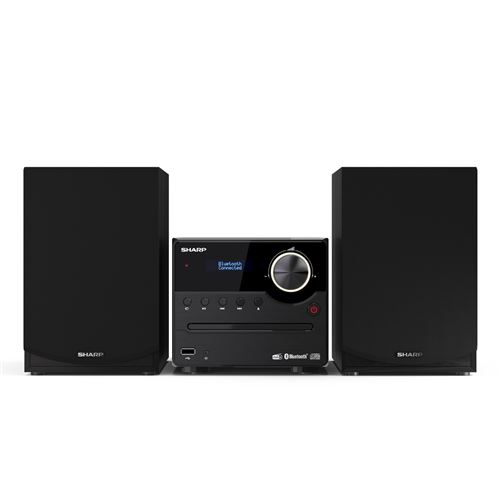 Micro-chaîne Hi-Fi stéréo Bluetooth Sharp XL-B517D Noir État correct Sharp reconditionné disponible sur Fnac