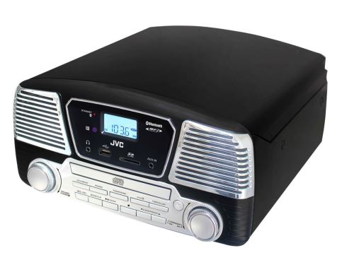 Micro-chaîne JVC RD-F327B Noir et argent État correct reconditionné disponible sur Fnac
