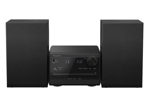 Micro-chaîne Panasonic SC-PM272EG-K 20 W Bluetooth DAB+ Noir État correct Panasonic reconditionné disponible sur Fnac