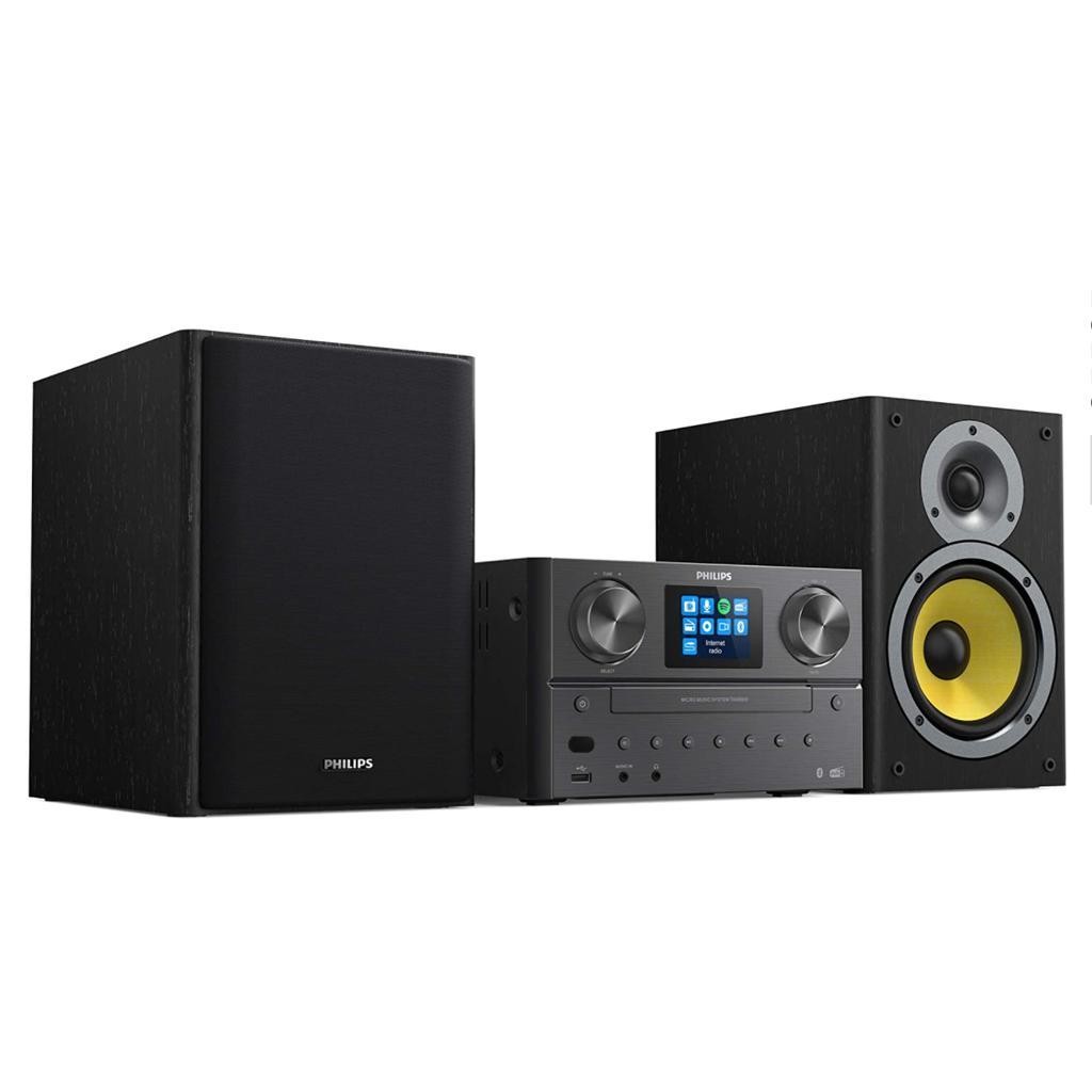 Voir photo 2 de Micro-chaines Philips Audio TAM8905/10 Mini Bluetooth | Dero Micro-chaines Philips Audio TAM8905/10 Mini Bluetooth Reconditionné Philips reconditionné photo 2 | Dero