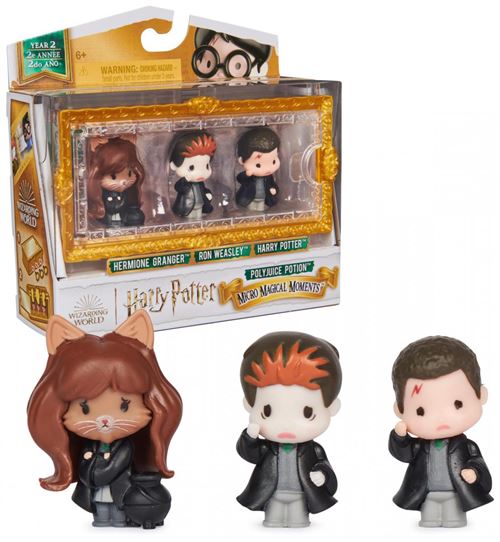 Micro magical moment pack 3 personnage harry potter et le polynectare État correct N/A reconditionné disponible sur Fnac