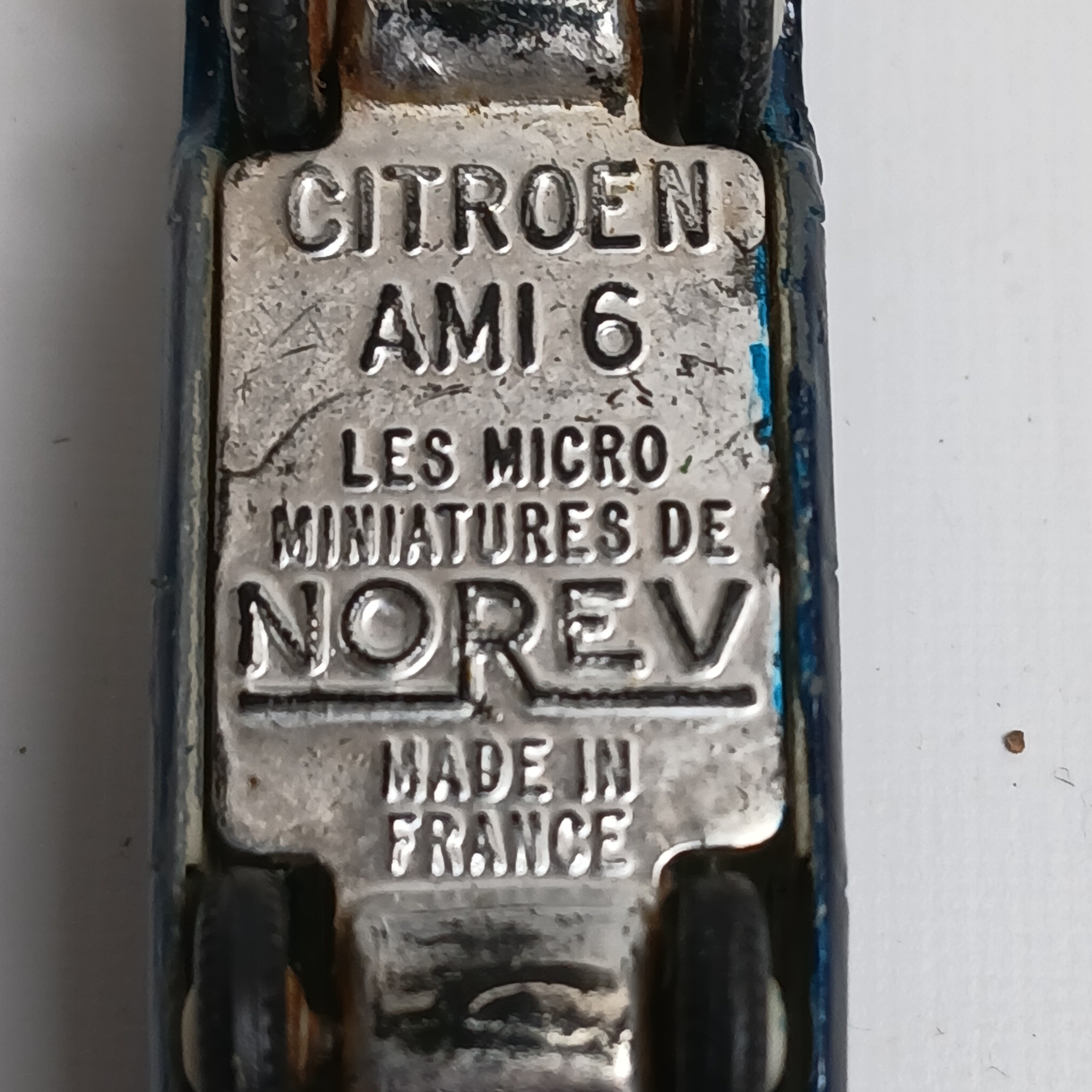 Voir photo 6 de Micro miniature Citroyen AMI 6 NOREV Ech 1/86 Micro miniature Citroyen AMI 6 NOREV Ech 1/86 État correct reconditionné photo 6