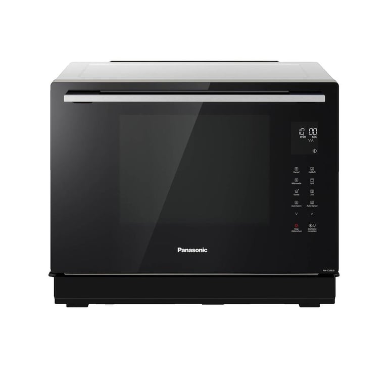 Micro-ondes combiné Panasonic NN-CS89LB 31L Noir/Acier inoxydable - Excellent état Parfait état Panasonic reconditionné disponible sur Pixmania | Dero