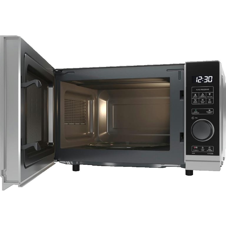 Micro-ondes Sharp YC-PS204AE-S 20 litres Argent - Excellent état Parfait état Sharp reconditionné photo 2 | Dero