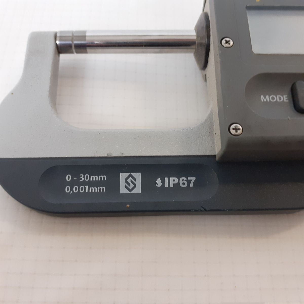 Voir photo 3 de Micromètre numérique de précision Sylvac - Modèle S_Mike PRO IP 67 - Métrologie Micromètre numérique de précision Sylvac - Modèle S_Mike PRO IP 67 - Métrologie Très bon état reconditionné photo 3