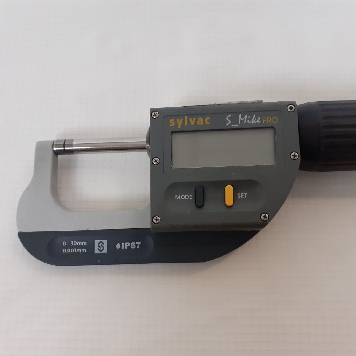 Voir photo 4 de Micromètre numérique de précision Sylvac - Modèle S_Mike PRO IP 67 - Métrologie Micromètre numérique de précision Sylvac - Modèle S_Mike PRO IP 67 - Métrologie Très bon état reconditionné photo 4