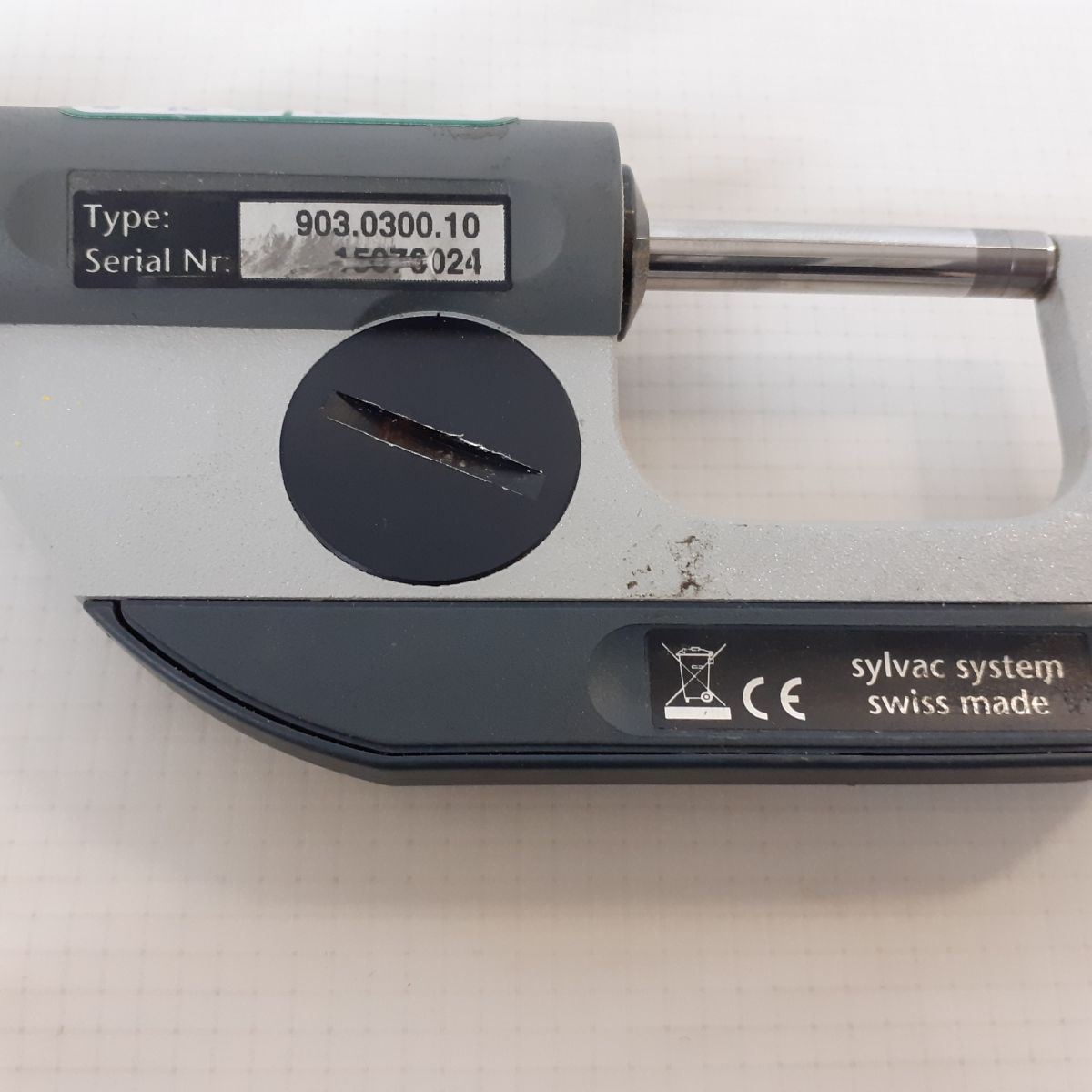 Voir photo 6 de Micromètre numérique de précision Sylvac - Modèle S_Mike PRO IP 67 - Métrologie Micromètre numérique de précision Sylvac - Modèle S_Mike PRO IP 67 - Métrologie Très bon état reconditionné photo 6