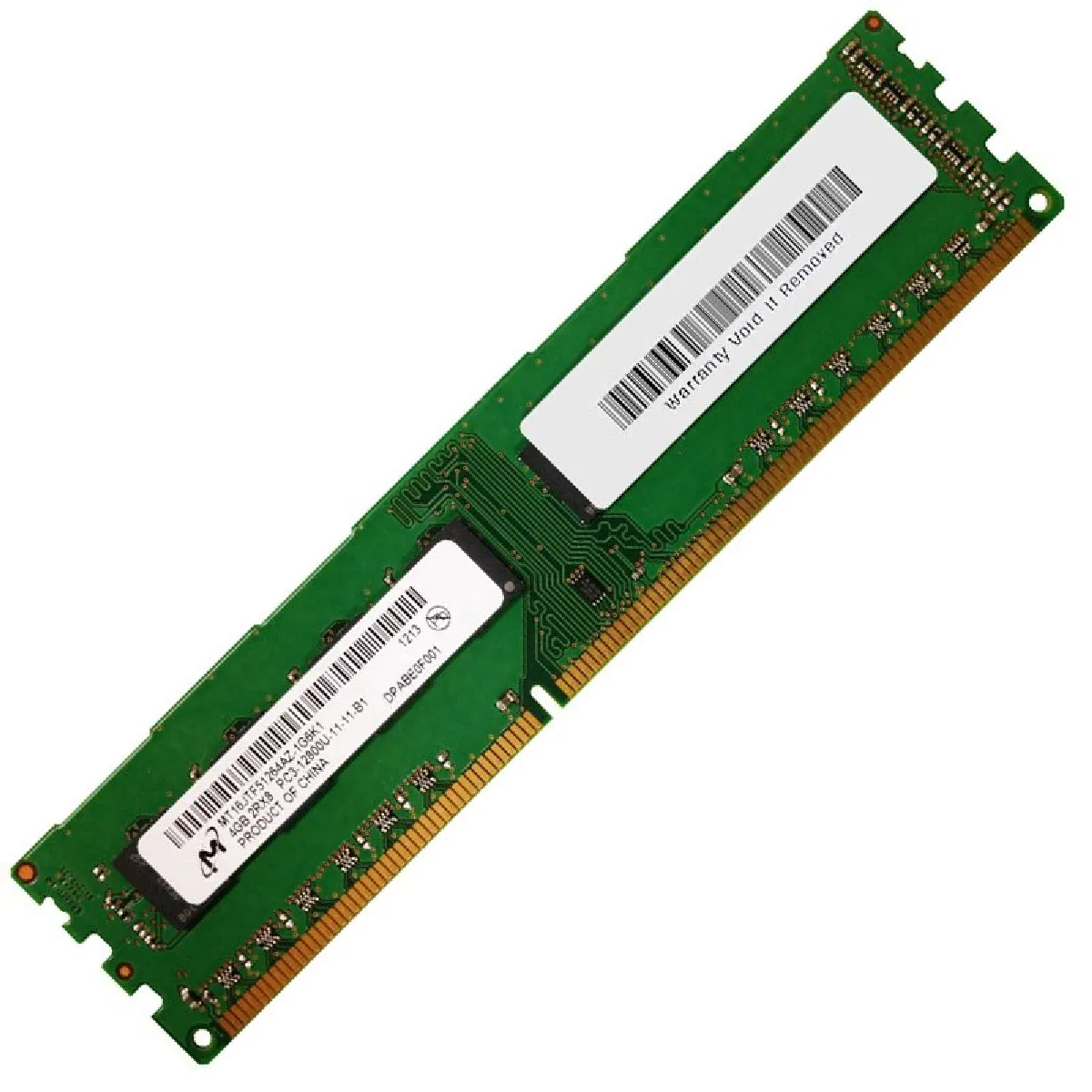 Acheter Micron MT16JTF51264AZ-1G6K1 4Go 1600MHz DDR3 État correct - 19,90 € Micron MT16JTF51264AZ-1G6K1 4Go 1600MHz DDR3 État correct Micron reconditionné disponible sur Rue du Commerce Seconde Vie