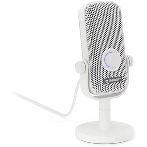 Microphone de Jeu ENDORFY Solum Voice S Cardioïde Éclairage RVB USB-C Onyx White État correct N/A reconditionné disponible sur Fnac | Dero