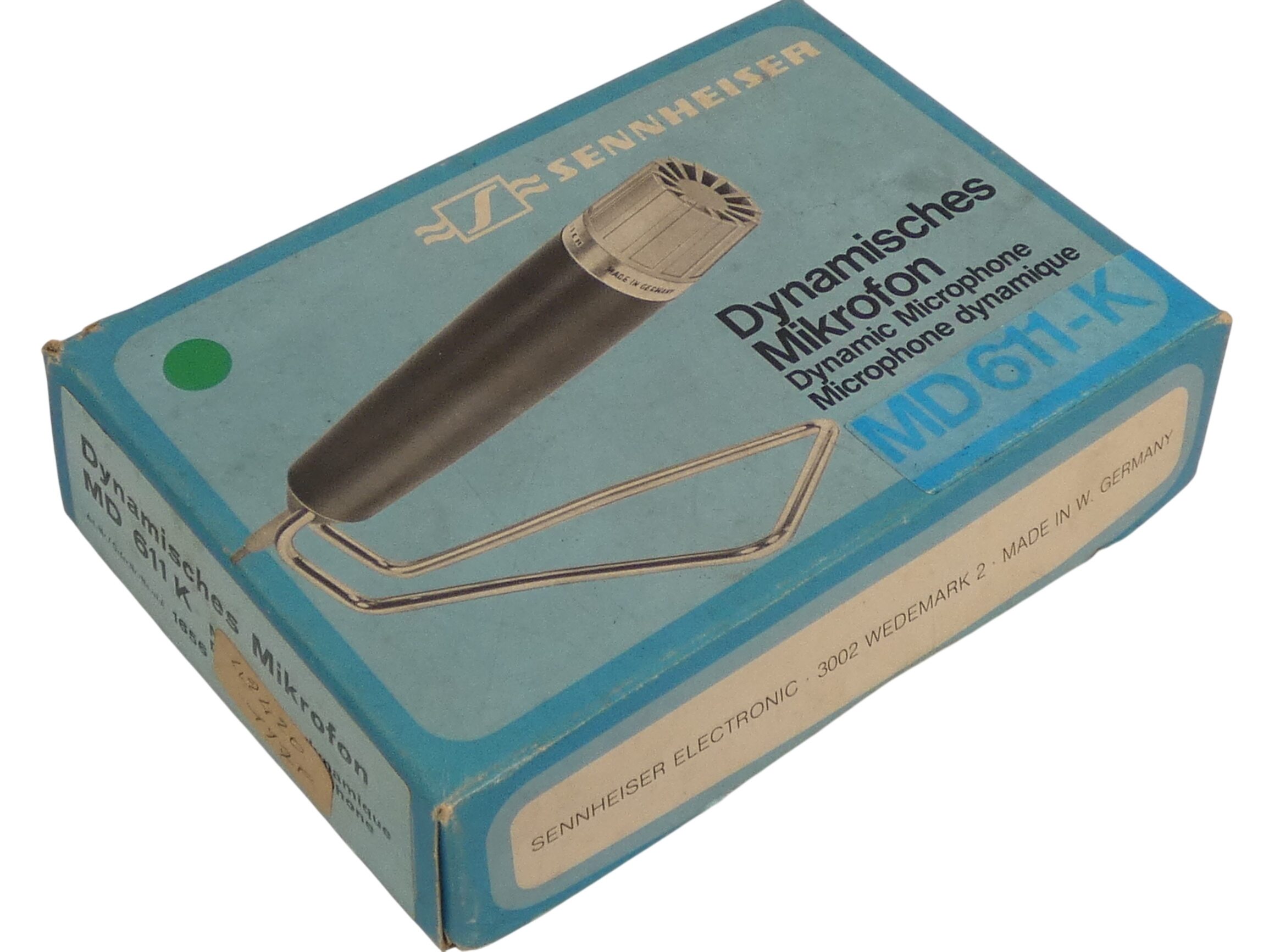 Acheter Microphone dynamique Sennheiser MD 611-K Très bon état - 200,00 € Microphone dynamique Sennheiser MD 611-K Très bon état reconditionné disponible sur Label Emmaüs