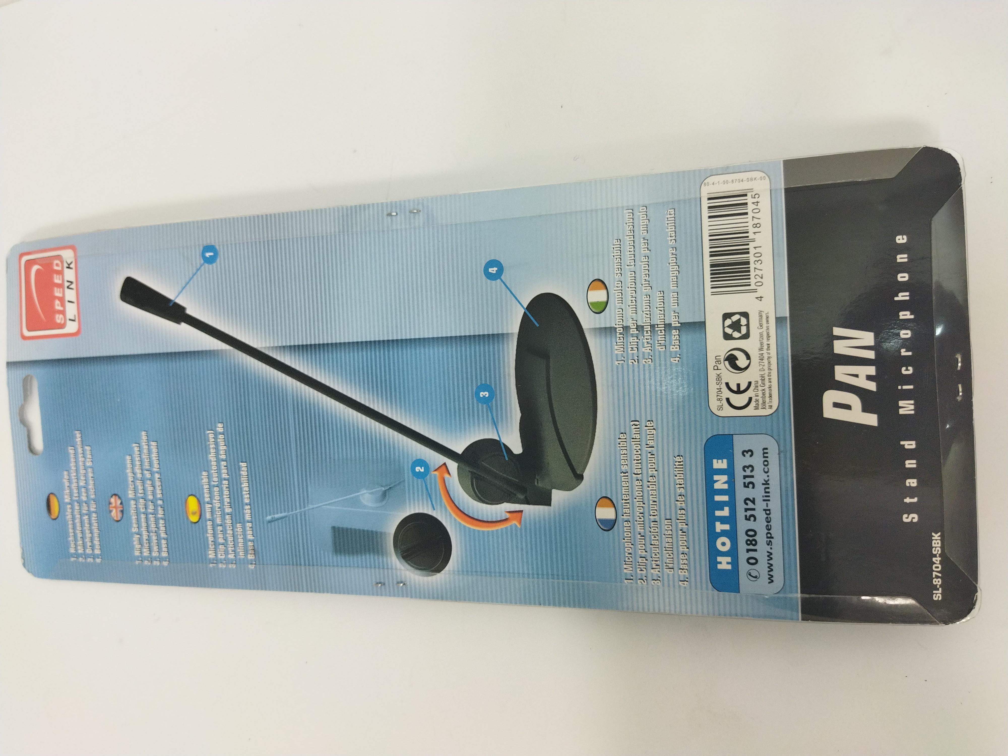 Voir photo 5 de Microphone hautement sensible avec clip pour microphone (Autocollant) dans son emballage d'origine | Dero Microphone hautement sensible avec clip pour microphone (Autocollant) dans son emballage d'origine Très bon état reconditionné photo 5 | Dero