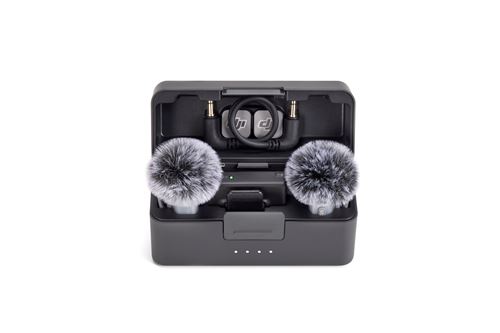 Microphone sans fil Dji Mic Mini 2 Bluetooth 2 TX + 1 RX Blanc + Etui de chargement Noir État correct DJI reconditionné disponible sur Fnac