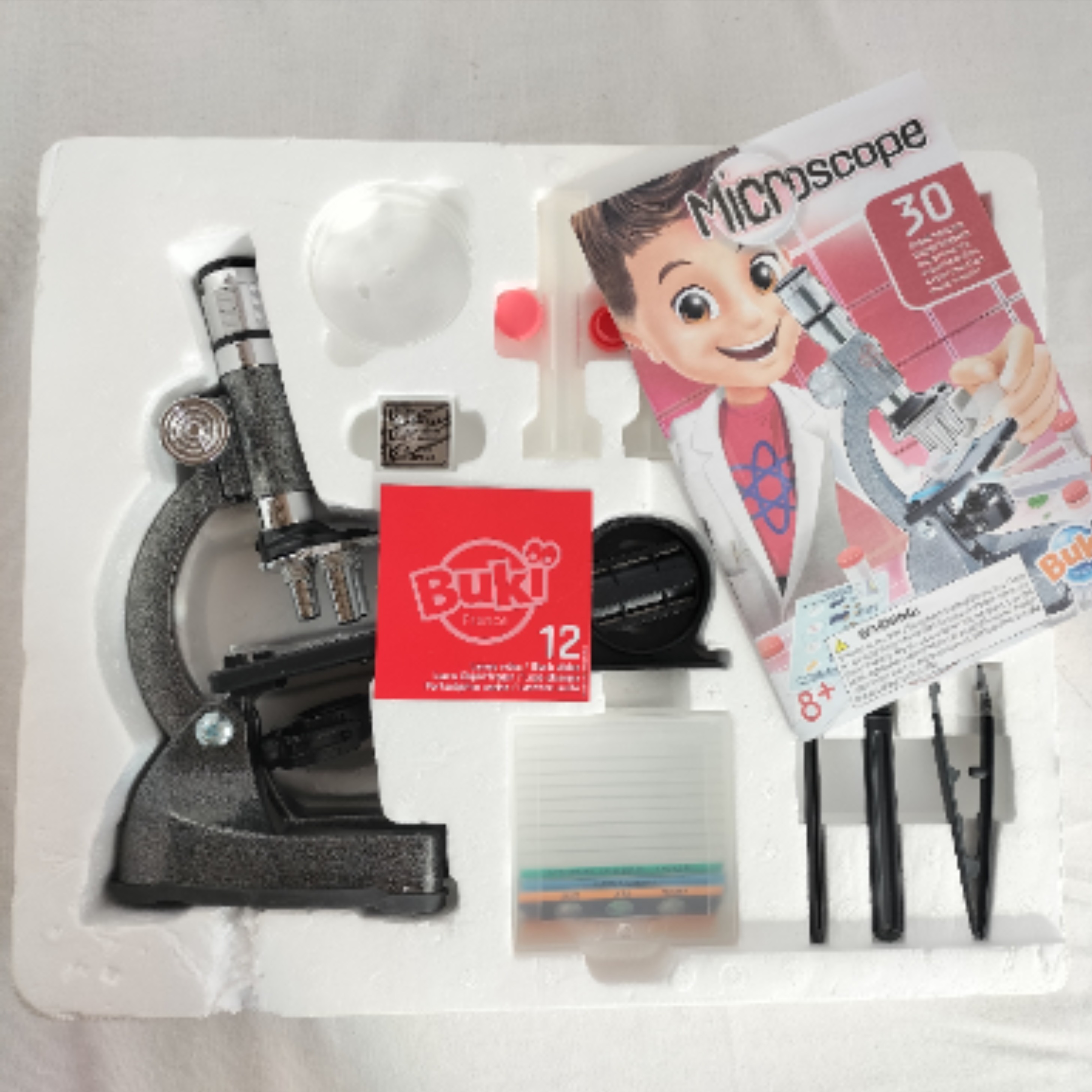 Voir photo 12 de 🔬✨ Microscope enfant BUKI France – Kit scientifique complet 30 expériences ✨🔬 🔬✨ Microscope enfant BUKI France – Kit scientifique complet 30 expériences ✨🔬 reconditionné photo 12