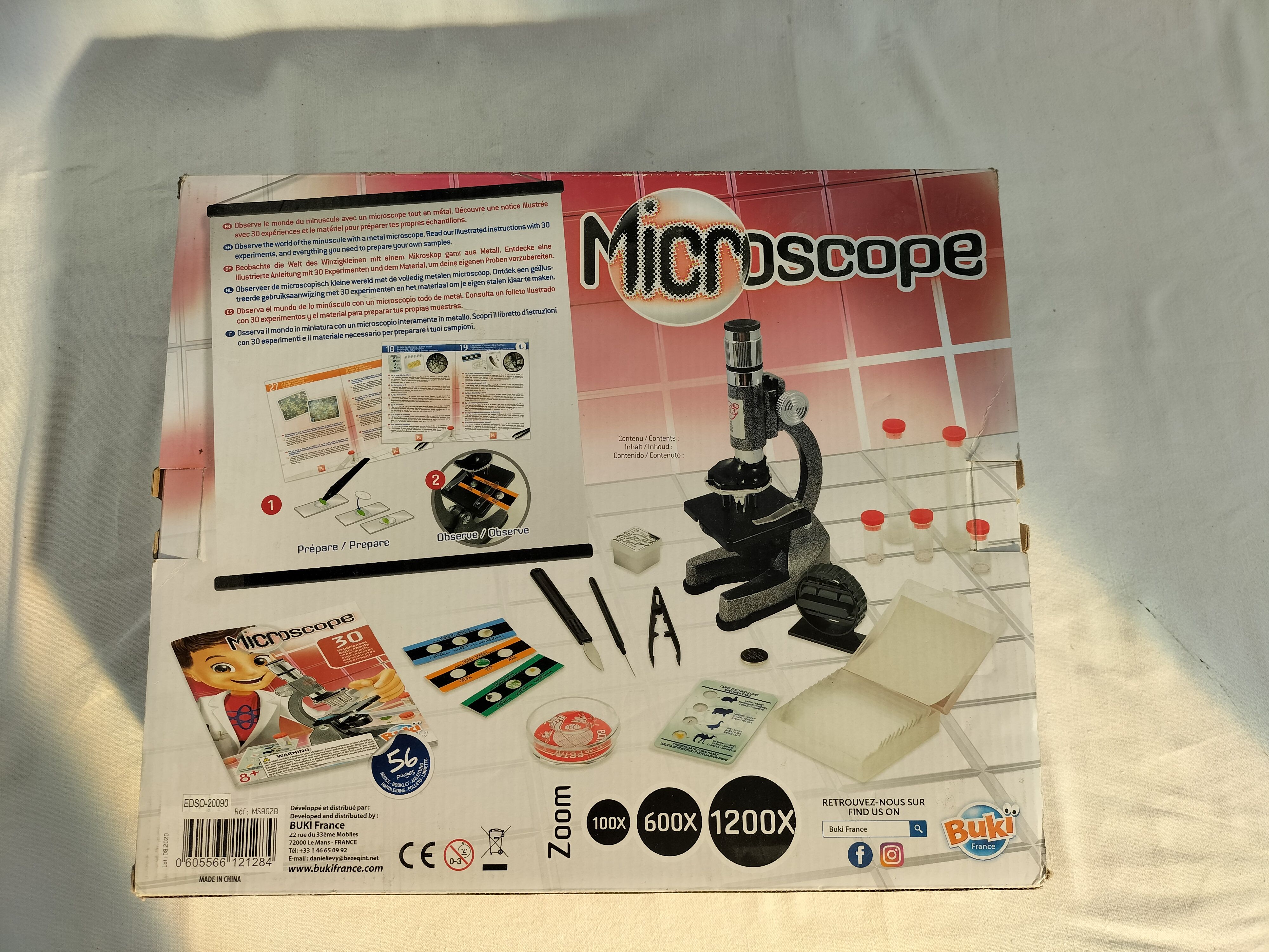 Voir photo 15 de 🔬✨ Microscope enfant BUKI France – Kit scientifique complet 30 expériences ✨🔬 🔬✨ Microscope enfant BUKI France – Kit scientifique complet 30 expériences ✨🔬 reconditionné photo 15