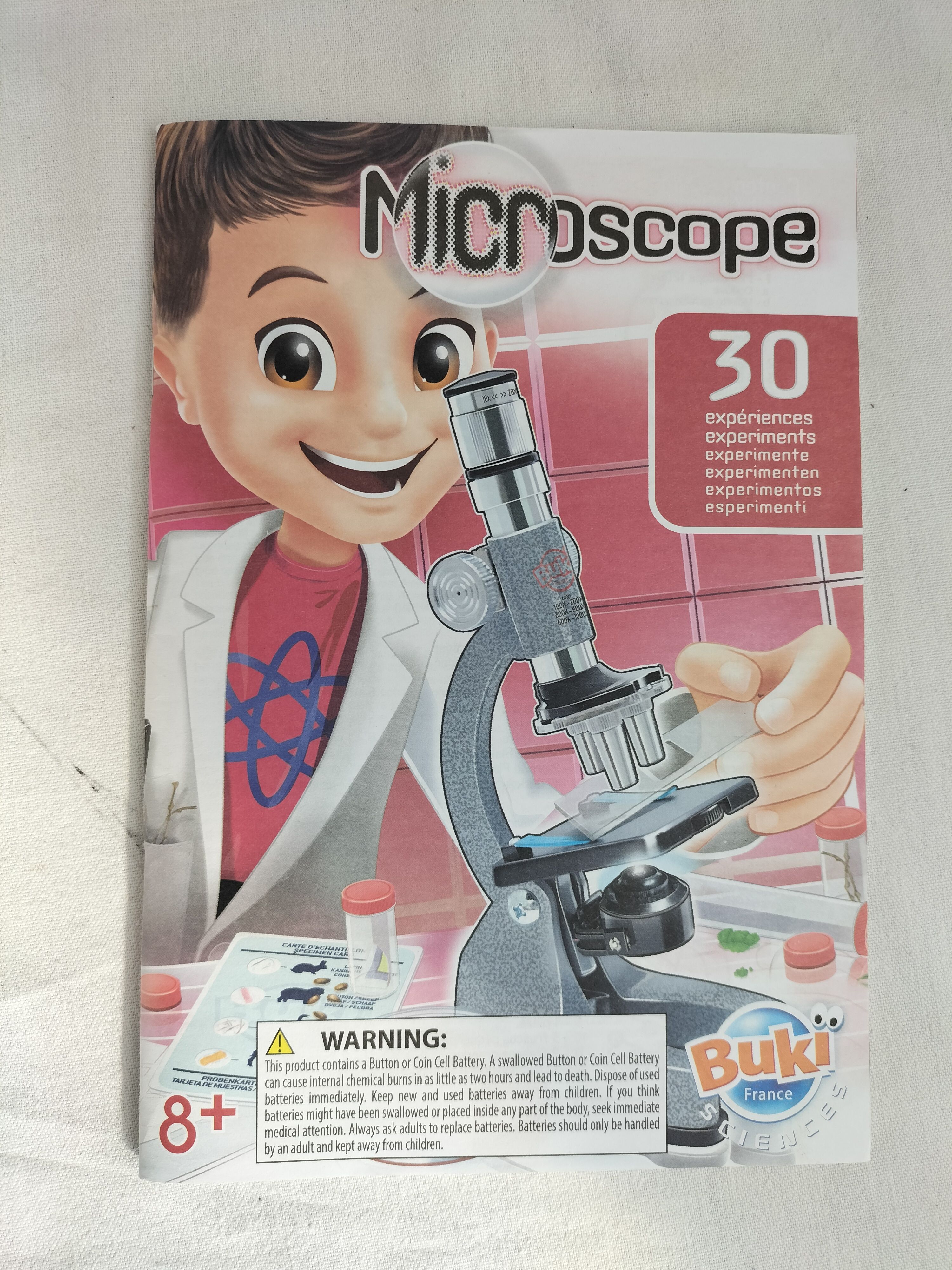 Voir photo 16 de 🔬✨ Microscope enfant BUKI France – Kit scientifique complet 30 expériences ✨🔬 🔬✨ Microscope enfant BUKI France – Kit scientifique complet 30 expériences ✨🔬 reconditionné photo 16
