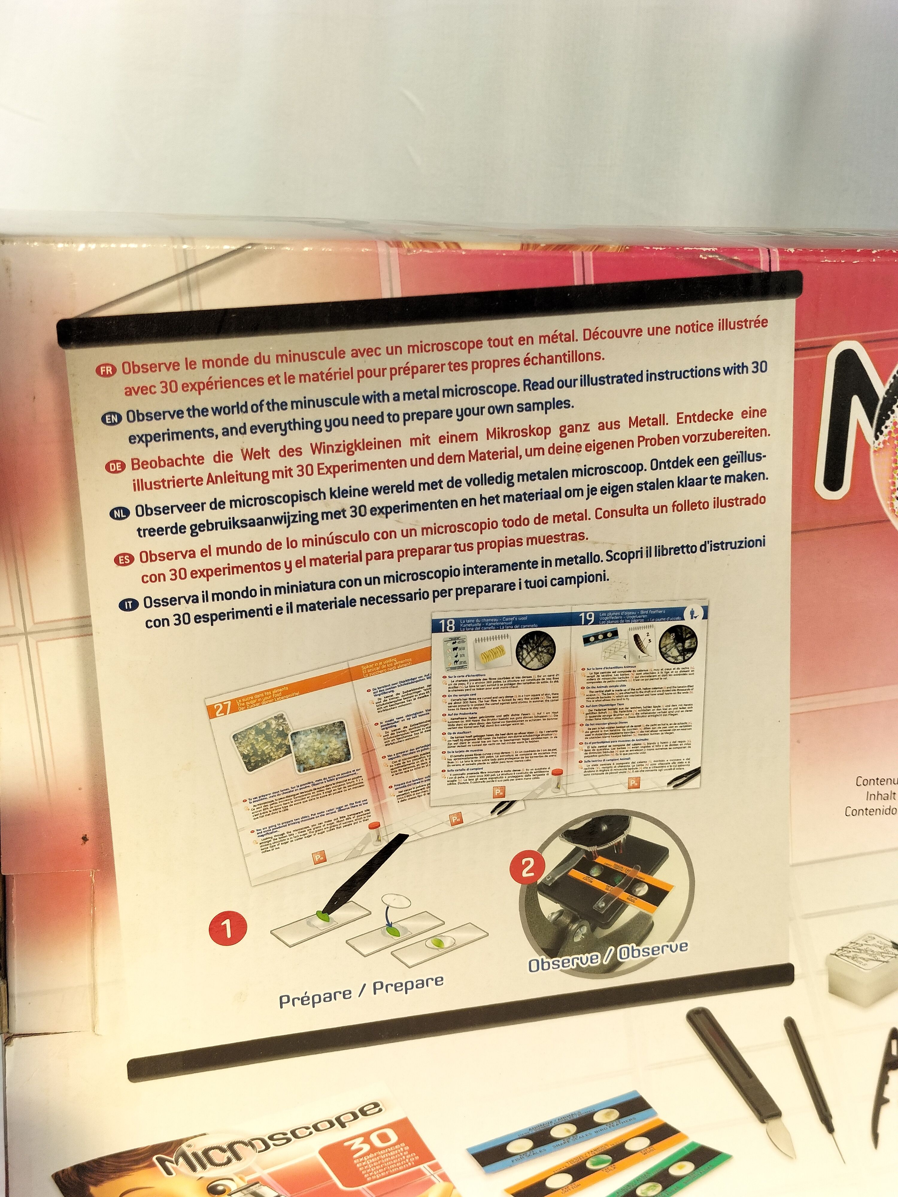 Voir photo 17 de 🔬✨ Microscope enfant BUKI France – Kit scientifique complet 30 expériences ✨🔬 🔬✨ Microscope enfant BUKI France – Kit scientifique complet 30 expériences ✨🔬 reconditionné photo 17