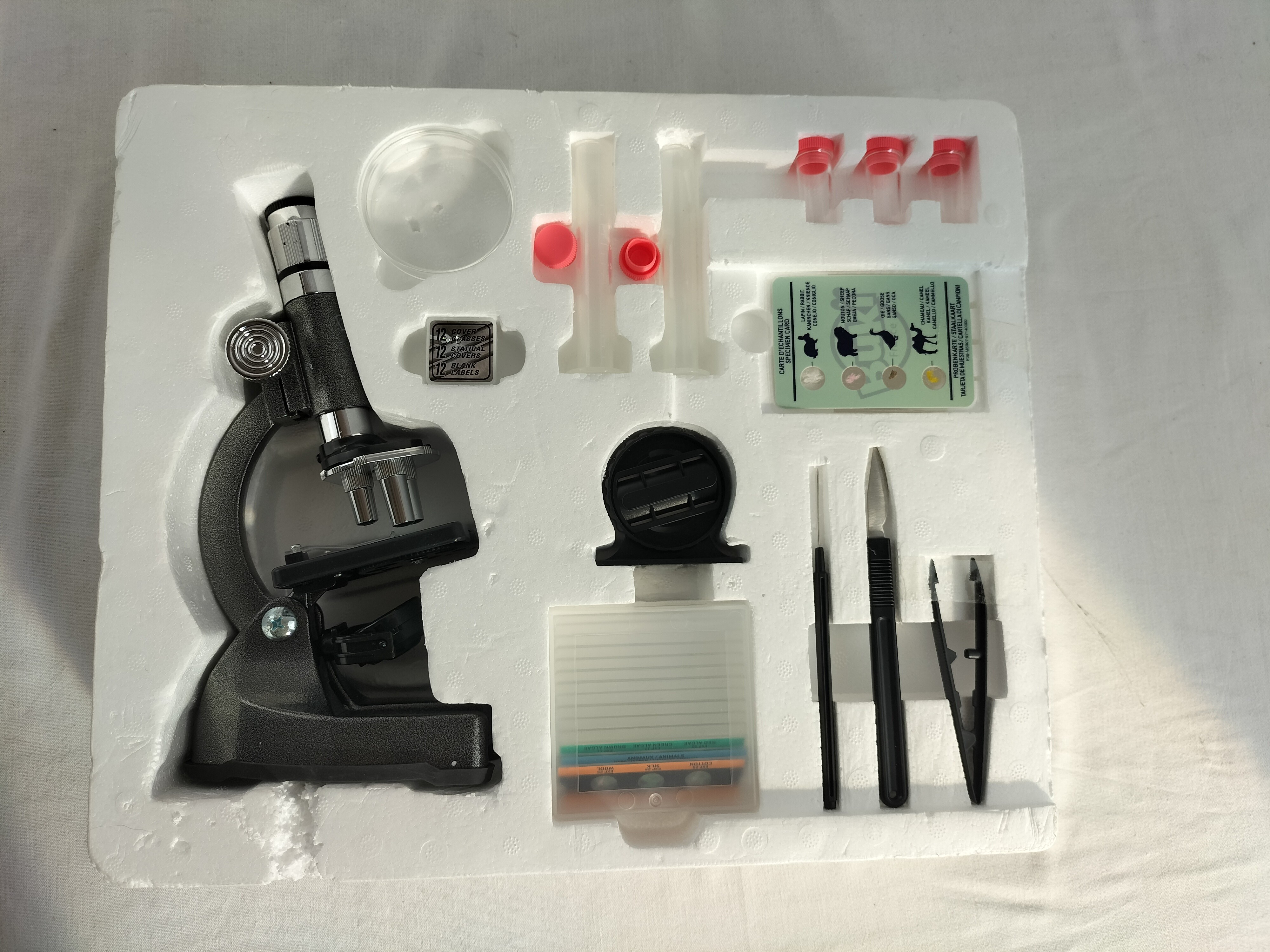 Voir photo 2 de 🔬✨ Microscope enfant BUKI France – Kit scientifique complet 30 expériences ✨🔬 🔬✨ Microscope enfant BUKI France – Kit scientifique complet 30 expériences ✨🔬 reconditionné photo 2