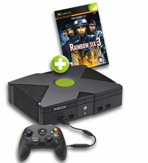Microsoft Assault Pack Rainbow Six 3 : la console Xbox et le jeu Rainbow Six 3 État correct - 299,95 € Microsoft Assault Pack Rainbow Six 3 : la console Xbox et le jeu Rainbow Six 3 État correct Microsoft reconditionné disponible sur Fnac