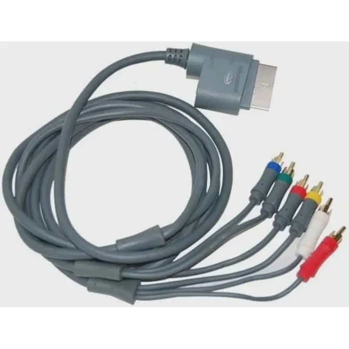 Microsoft Câble vidéo AV officiel pour Xbox 360 refurbished reconditionné disponible sur Cdiscount Seconde Vie