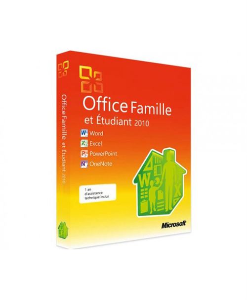 Acheter Microsoft Office 2010 Famille et Etudiant (Home & Student) - Clé licence à télécharger État correct - 16,94 € Microsoft Office 2010 Famille et Etudiant (Home & Student) - Clé licence à télécharger État correct reconditionné disponible sur Fnac