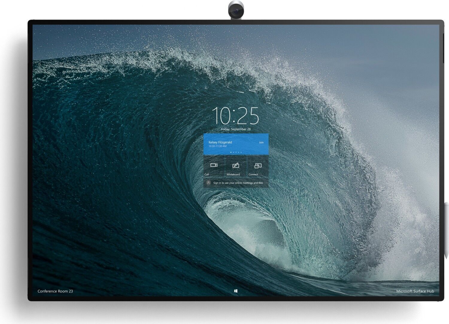 Microsoft Surface Hub 2S 50" 128 GB SSD Win 11 Pro Parfait état Microsoft reconditionné disponible sur Refurbed