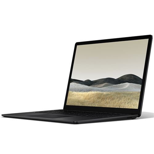 Microsoft Surface Laptop 3 - Intel Core i5 - 1035G7 / 1.2 GHz - Win 10 Pro - Iris Plus Graphics - 8 Go RAM - 256 Go SSD NVMe - 13.5" écran tactile 2256 x 1504 - Wi-Fi 6 - noir mat - clavier : Français - commercial État correct Microsoft reconditionné disponible sur Fnac