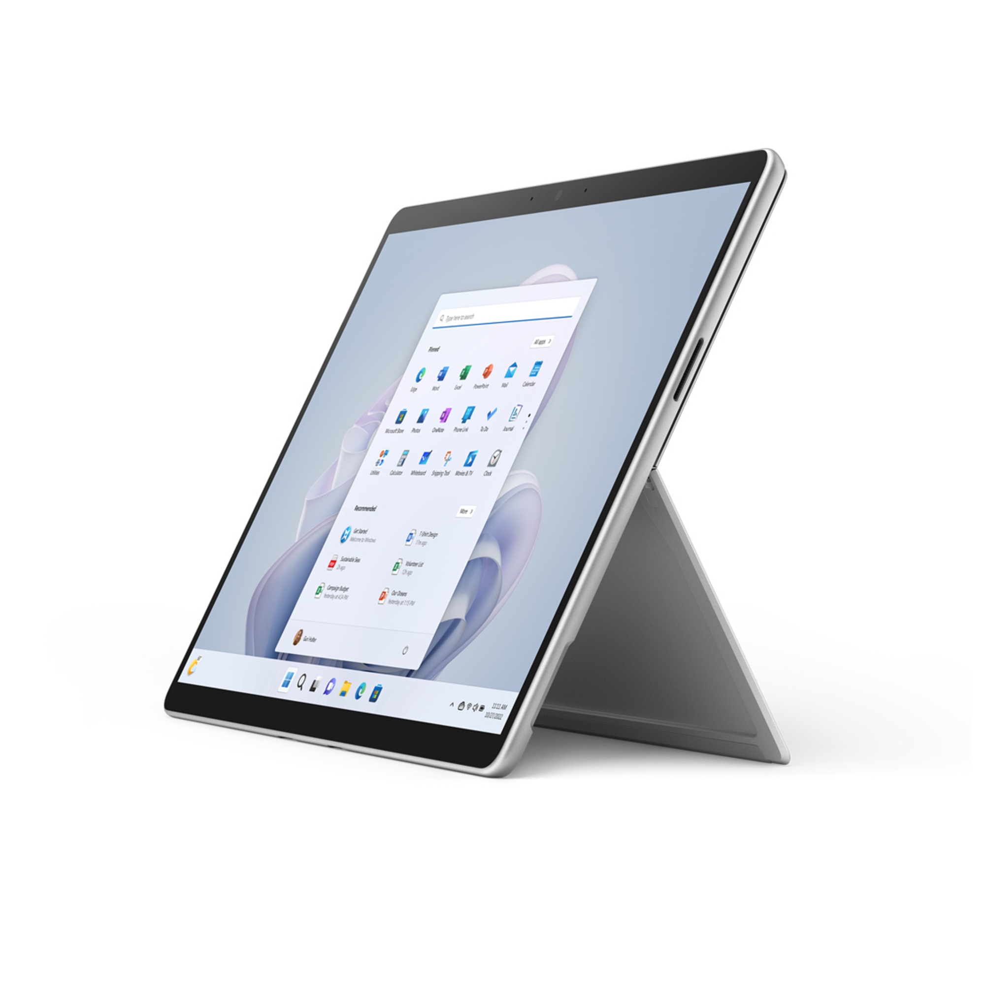 Microsoft Surface Pro 9 Intel® Core™ i5 256 Go 33 cm (13 ) 8 Go Wi-Fi 6E (802.11ax) Windows 11 Pro Platine - Excellent état Parfait état reconditionné disponible sur Pixmania