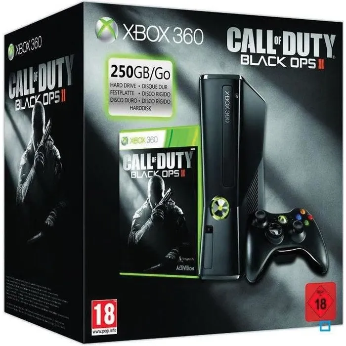 Microsoft Xbox 360 S 250GB + Call of Duty: Blac… Reconditionné - 150,00 € Microsoft Xbox 360 S 250GB + Call of Duty: Blac… Reconditionné Microsoft reconditionné disponible sur Cdiscount Seconde Vie