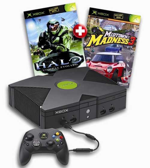 Microsoft Xbox - Edition limitée + Halo et Midtown Madness 3 État correct reconditionné disponible sur Fnac