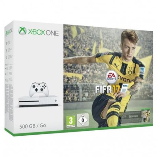 Microsoft Xbox One S - Console de jeux - 4K - HDR - 500 Go HDD - blanc - FIFA 17 État correct - 229,90 € Microsoft Xbox One S - Console de jeux - 4K - HDR - 500 Go HDD - blanc - FIFA 17 État correct Microsoft reconditionné disponible sur Fnac