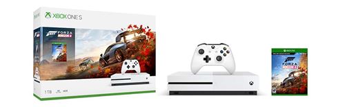 Microsoft Xbox One S - Forza Horizon 4 Bundle - console de jeux - 4K - HDR - 1 To HDD - blanc - Forza Horizon 4 État correct reconditionné disponible sur Fnac