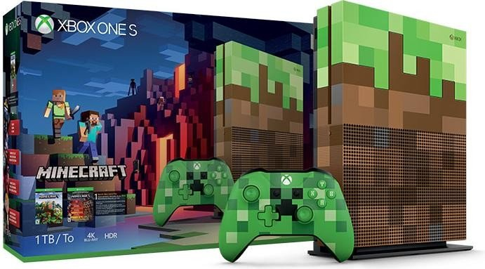 Microsoft Xbox One S Minecraft Limited Edition 1 To Wifi Multicolore - Très bon état Très bon état Microsoft reconditionné disponible sur Pixmania | Dero