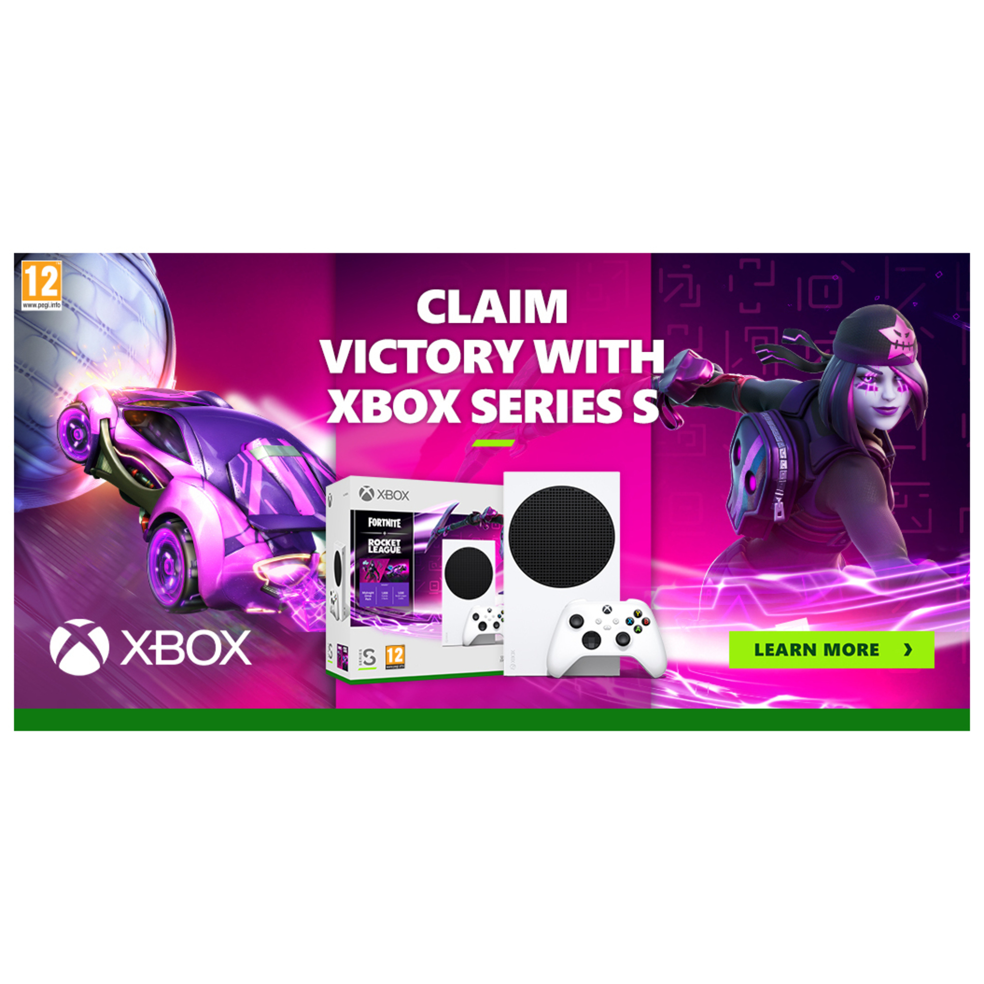 Voir photo 2 de Microsoft Xbox Series S – Fortnite & Rocket League Bundle 512 Go Wifi Blanc - Excellent état | Dero Microsoft Xbox Series S – Fortnite & Rocket League Bundle 512 Go Wifi Blanc - Excellent état Parfait état Microsoft reconditionné photo 2 | Dero