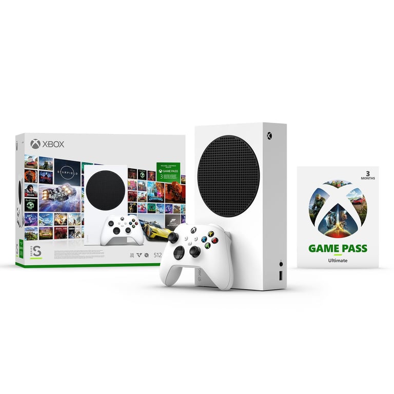 Microsoft Xbox Series S - Starter Bundle 512 Go Wifi Blanc - Très bon état Très bon état Microsoft reconditionné disponible sur Pixmania