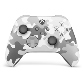 Microsoft Xbox Wireless Controller – Arctic Camo Special Edition Gris, Blanc Bluetooth Manette de jeu Analogique/Numérique Android, PC, Xbox One, Xbox Series S, Xbox Series X, iOS - Excellent état Parfait état Microsoft reconditionné disponible sur Pixmania