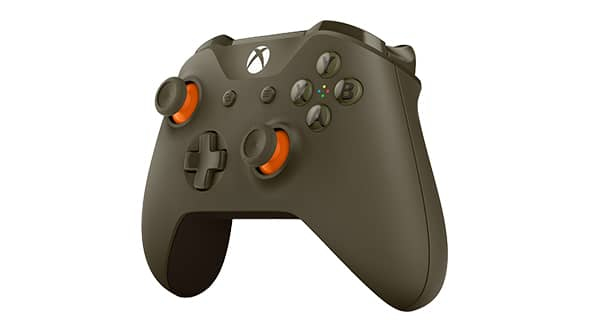 Microsoft Xbox Wireless Controller Olive Bluetooth Manette de jeu Analogique/Numérique Xbox One, Xbox One S - Excellent état Parfait état Microsoft reconditionné photo 2 | Dero