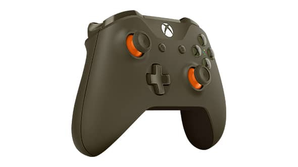 Microsoft Xbox Wireless Controller Olive Bluetooth Manette de jeu Analogique/Numérique Xbox One, Xbox One S - Excellent état Parfait état Microsoft reconditionné photo 3 | Dero