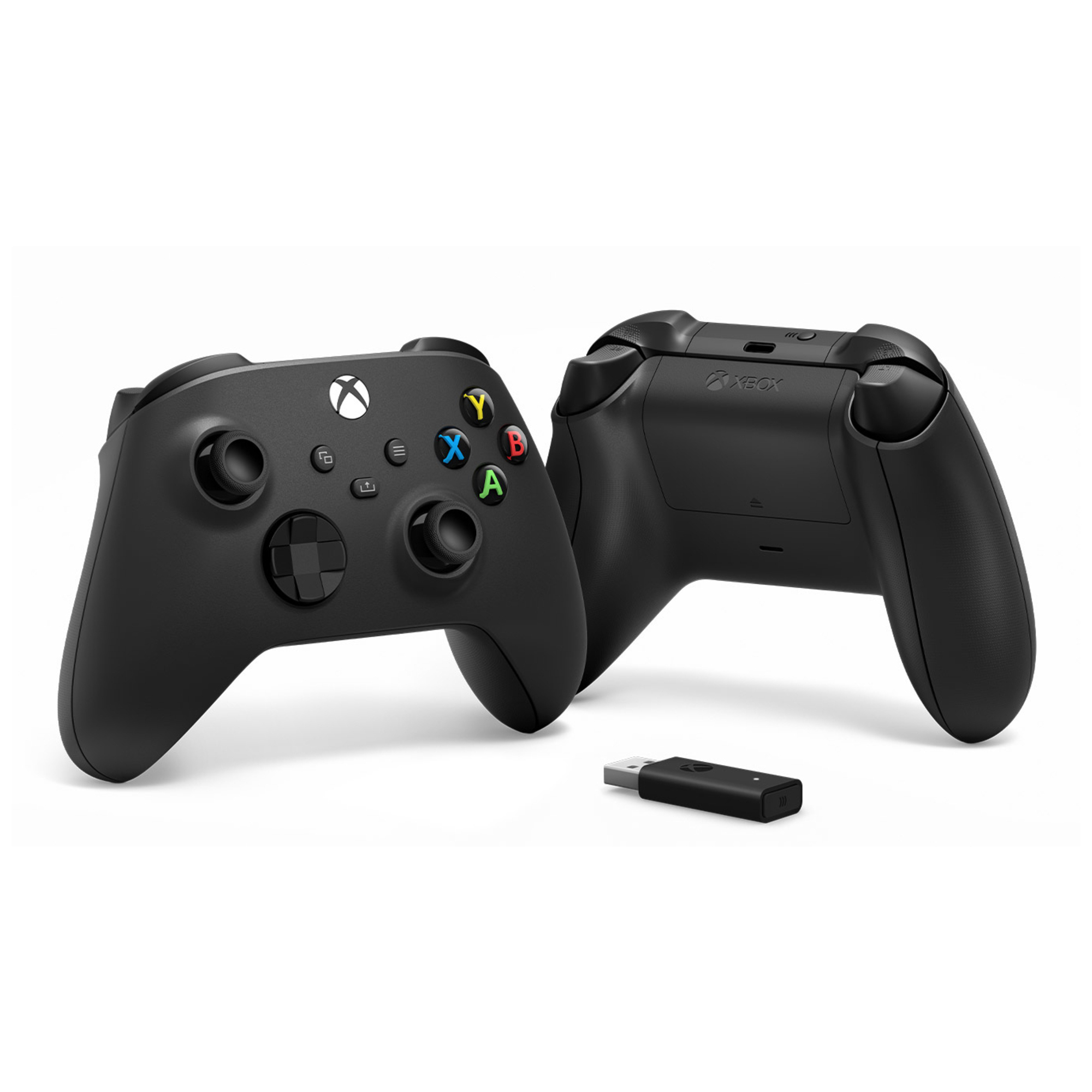 Voir photo 3 de Microsoft Xbox Wireless Controller + Wireless Adapter for Windows 10 Noir Manette de jeu PC, Xbox One, Xbox One S, Xbox One X, Xbox Series S, Xbox Series X - Excellent état | Dero Microsoft Xbox Wireless Controller + Wireless Adapter for Windows 10 Noir Manette de jeu PC, Xbox One, Xbox One S, Xbox One X, Xbox Series S, Xbox Series X - Excellent état Parfait état Microsoft reconditionné photo 3 | Dero