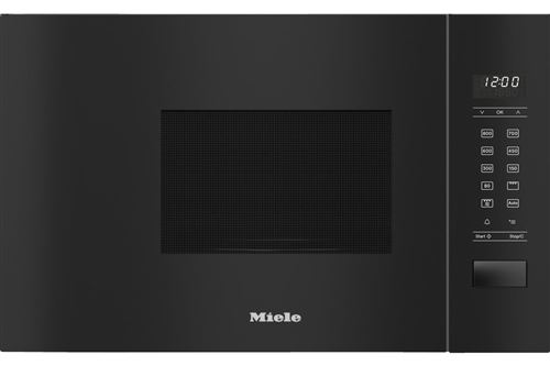 Miele M 2234 SC - Four micro-ondes grill - encastrable - 17 litres - 800 Watt - noir obsidienne État correct N/A reconditionné disponible sur Fnac