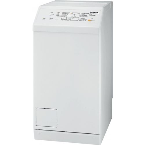 Miele W194 - Machine à laver - largeur : 45.6 cm - profondeur : 60 cm - hauteur : 90 cm - chargement par le dessus - 48 litres - 6 kg - 1200 tours/min État correct Miele reconditionné disponible sur Fnac