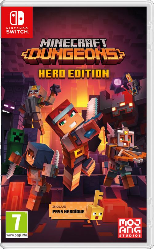Minecraft Dungeons - Hero Edition Nintendo Switch État correct Nintendo reconditionné disponible sur Fnac