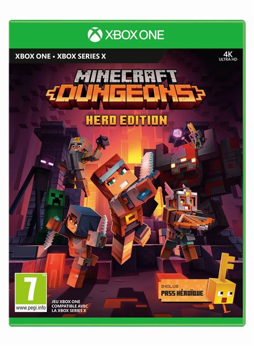 Minecraft Dungeons Hero Edition Xbox Series X État correct - 24,95 € Minecraft Dungeons Hero Edition Xbox Series X État correct Microsoft reconditionné disponible sur Fnac