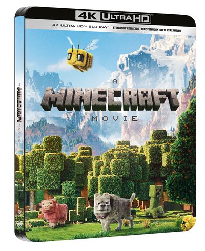 Minecraft, Le Film SteelBook® Blu-ray 4K Ultra HD État correct - 48,99 € Minecraft, Le Film SteelBook® Blu-ray 4K Ultra HD État correct reconditionné disponible sur Fnac